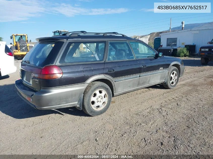 1997 Subaru Legacy Outback/Outback Limited VIN: 4S3BG685XV7652517 Lot: 40052004