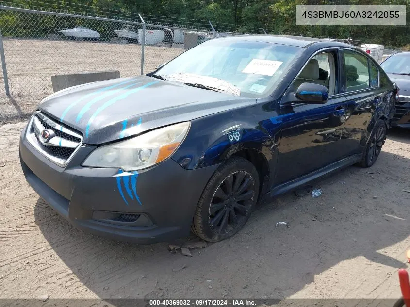 2010 Subaru Legacy 2.5I Limited VIN: 4S3BMBJ60A3242055 Lot: 40369032