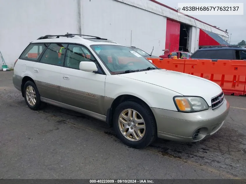 2000 Subaru Outback Limited VIN: 4S3BH6867Y7632137 Lot: 40223009