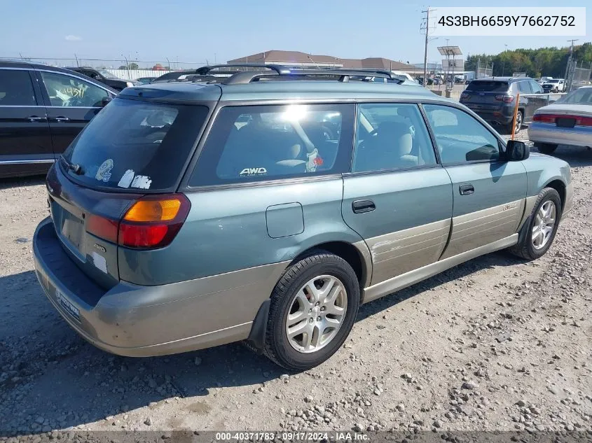 4S3BH6659Y7662752 2000 Subaru Outback