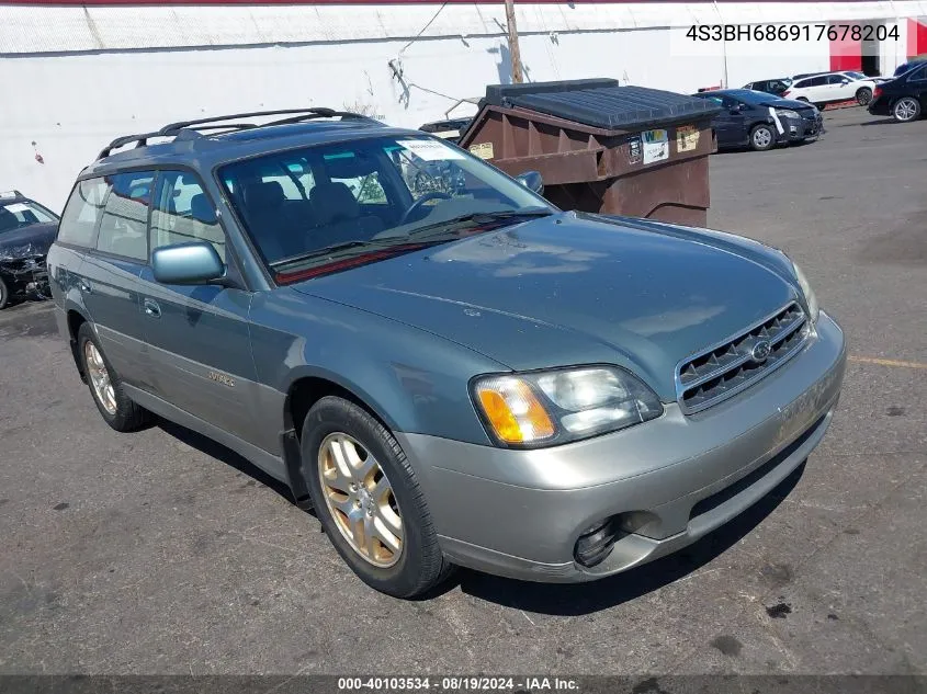 4S3BH686917678204 2001 Subaru Outback Limited