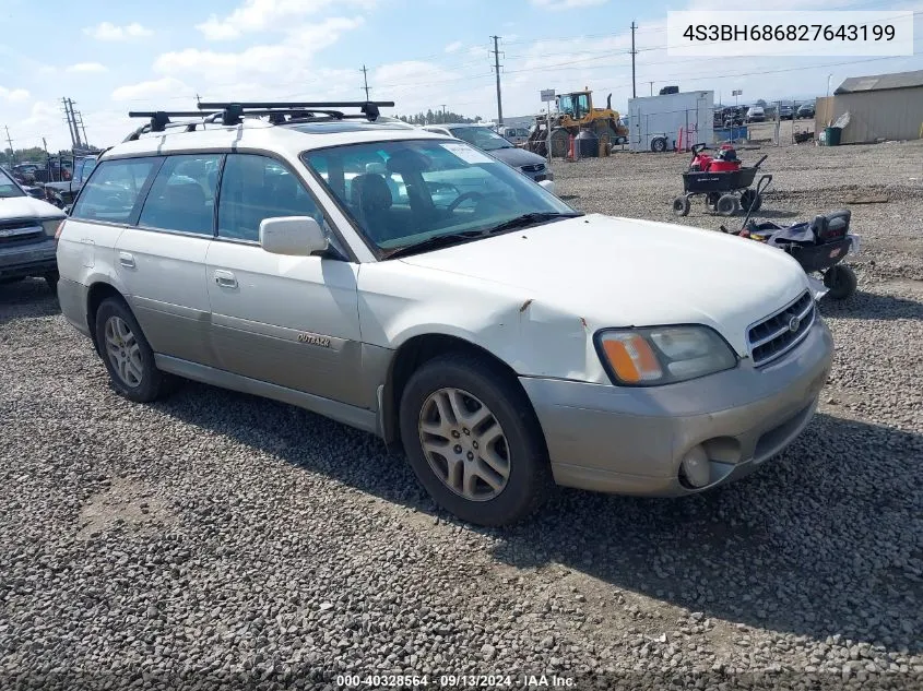 4S3BH686827643199 2002 Subaru Outback Outback Limited