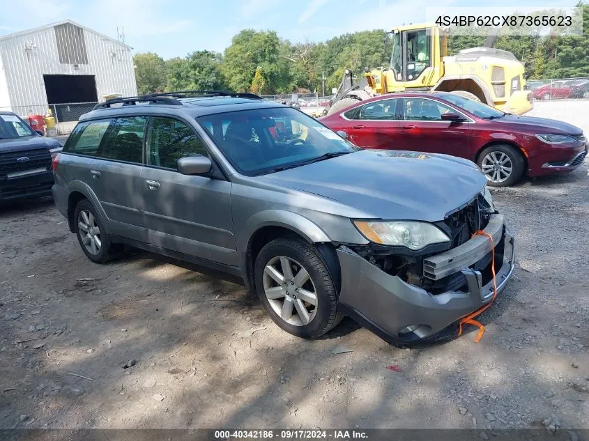 2008 Subaru Outback 2.5I Limited/2.5I Limited L.l. Bean Edition VIN: 4S4BP62CX87365623 Lot: 40342186