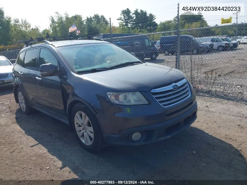 2008 Subaru Tribeca Limited 5-Passenger VIN: 4S4WX92D384420233 Lot: 40277983