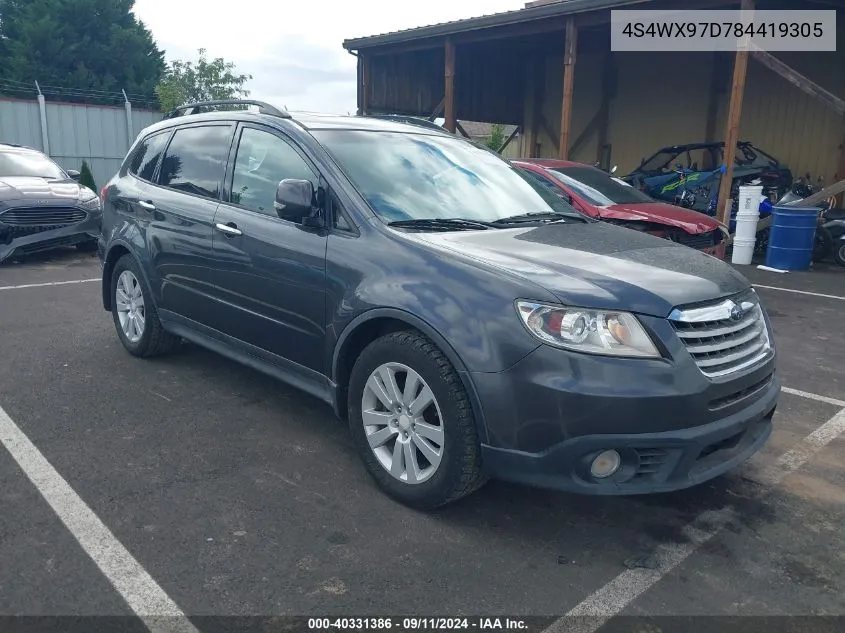 2008 Subaru Tribeca Limited 7-Passenger VIN: 4S4WX97D784419305 Lot: 40331386