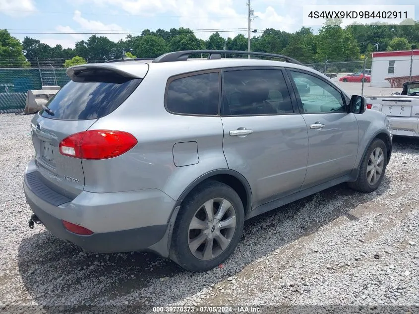 2011 Subaru Tribeca 3.6R Limited VIN: 4S4WX9KD9B4402911 Lot: 39770373