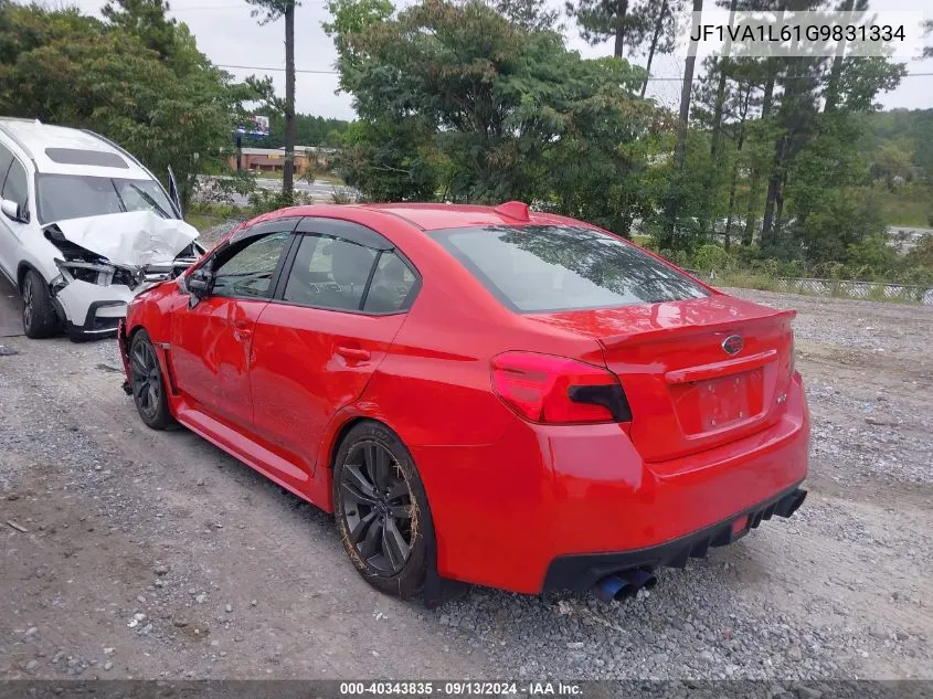 JF1VA1L61G9831334 2016 Subaru Wrx Limited