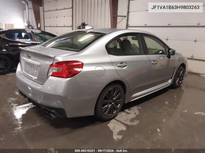 JF1VA1B63H9803263 2017 Subaru Wrx