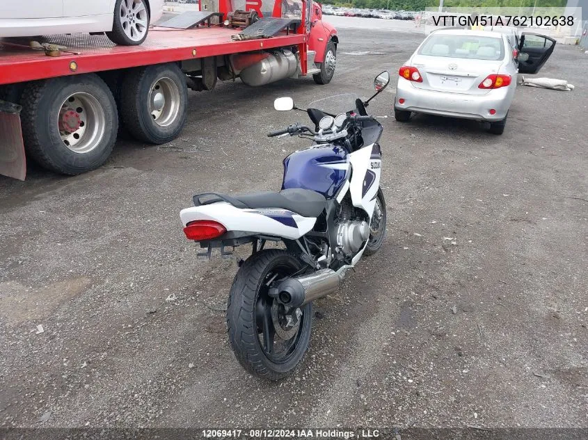 2006 Suzuki Gs500 Fk VIN: VTTGM51A762102638 Lot: 12069417