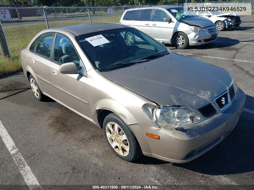 KL5JD52Z34K946529 2004 Suzuki Forenza S