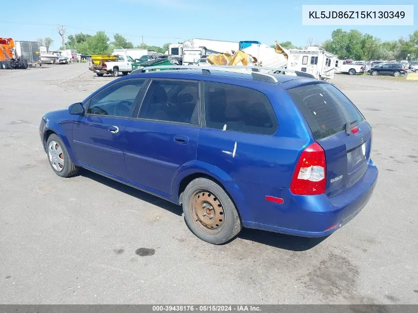 2005 Suzuki Forenza S VIN: KL5JD86Z15K130349 Lot: 39438176