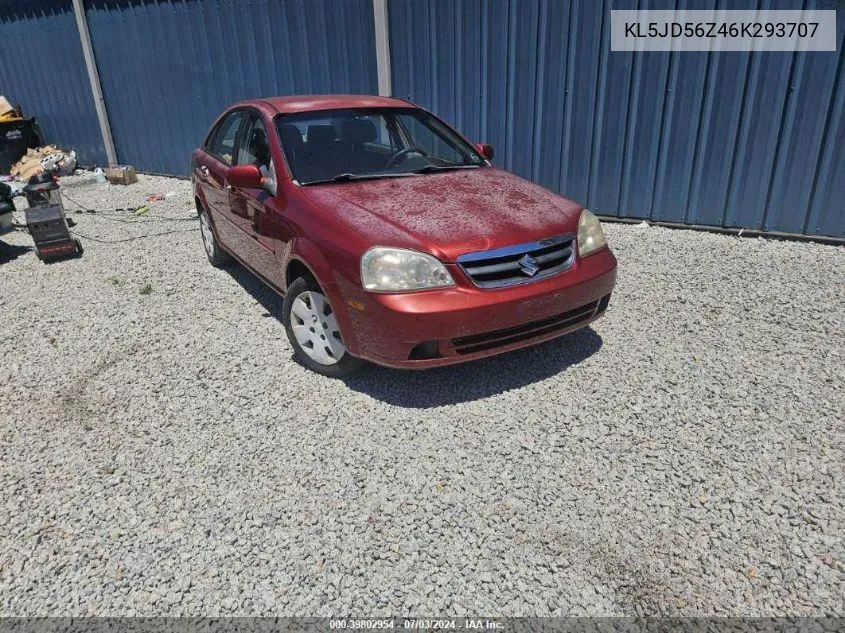 2006 Suzuki Forenza VIN: KL5JD56Z46K293707 Lot: 39802954