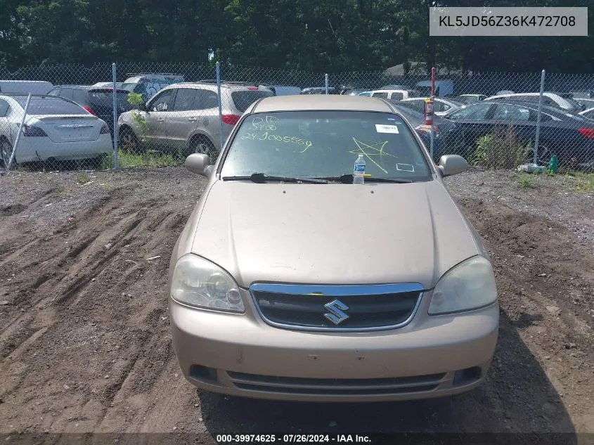 KL5JD56Z36K472708 2006 Suzuki Forenza