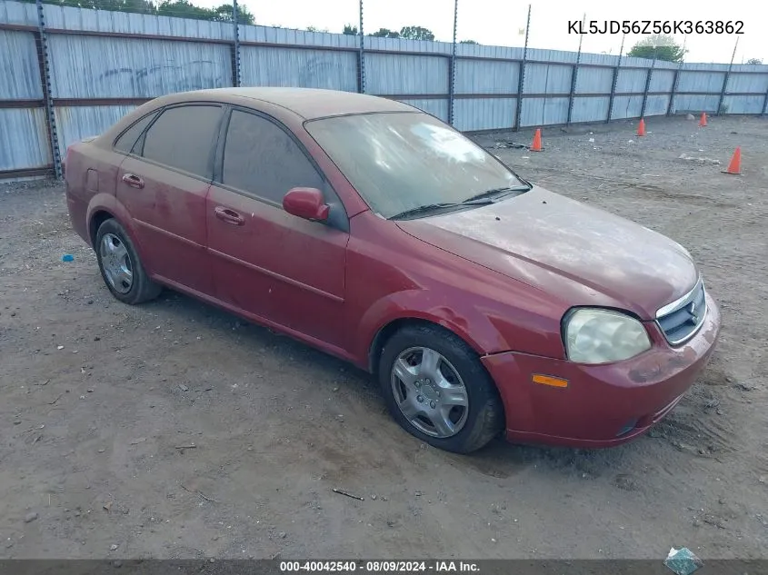 KL5JD56Z56K363862 2006 Suzuki Forenza