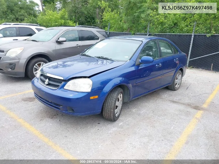 KL5JD56Z97K497498 2007 Suzuki Forenza Convenience