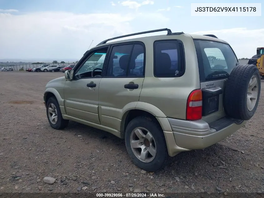 JS3TD62V9X4115178 1999 Suzuki Grand Vitara Jlx/Jlx+