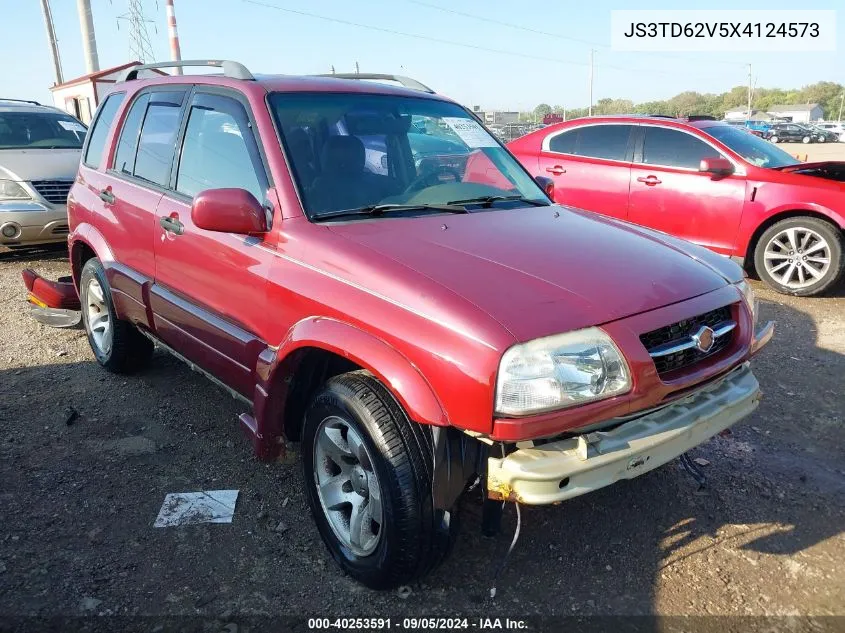 1999 Suzuki Grand Vitara Jx/Jlx VIN: JS3TD62V5X4124573 Lot: 40253591