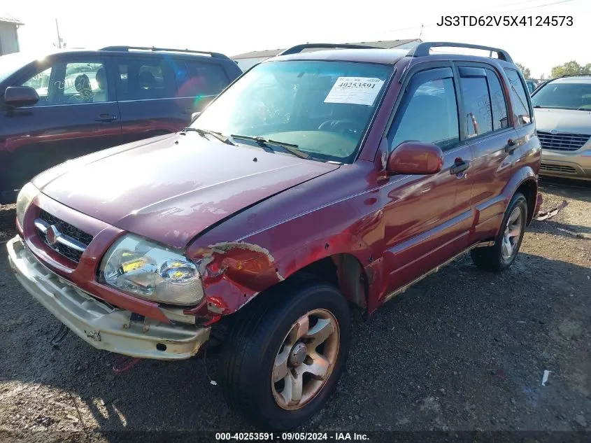 1999 Suzuki Grand Vitara Jx/Jlx VIN: JS3TD62V5X4124573 Lot: 40253591