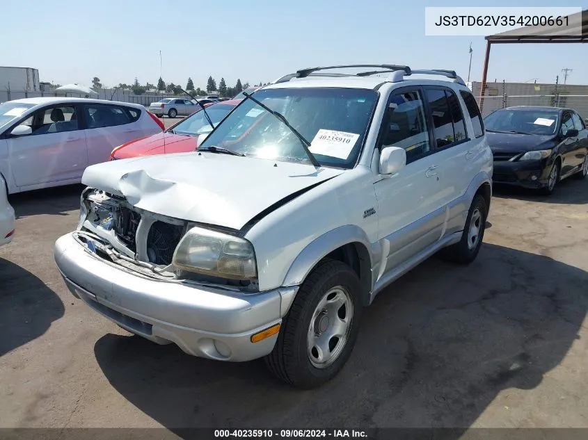 2005 Suzuki Grand Vitara Ex/Lx VIN: JS3TD62V354200661 Lot: 40235910