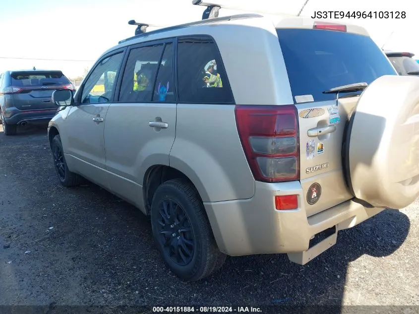 2006 Suzuki Grand Vitara Xsport VIN: JS3TE944964103128 Lot: 40151884