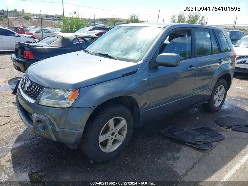 2006 Suzuki Grand Vitara VIN: JS3TD941764101595 Lot: 40211962