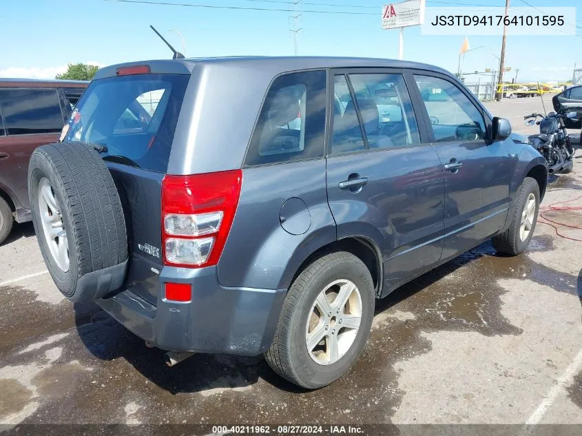 2006 Suzuki Grand Vitara VIN: JS3TD941764101595 Lot: 40211962