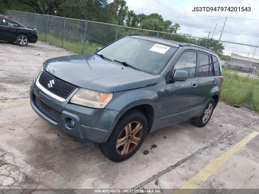 JS3TD947974201543 2007 Suzuki Grand Vitara Luxury