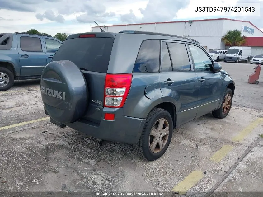 JS3TD947974201543 2007 Suzuki Grand Vitara Luxury