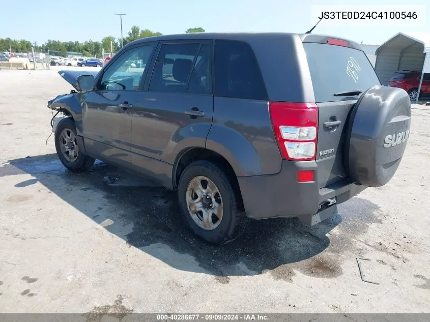 JS3TE0D24C4100546 2012 Suzuki Grand Vitara Premium