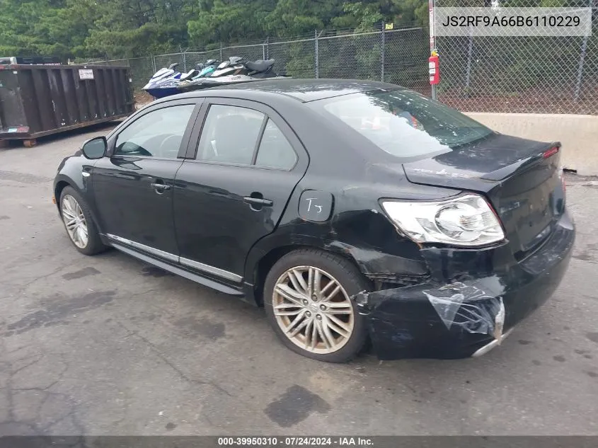 2011 Suzuki Kizashi Sport Gts VIN: JS2RF9A66B6110229 Lot: 39950310