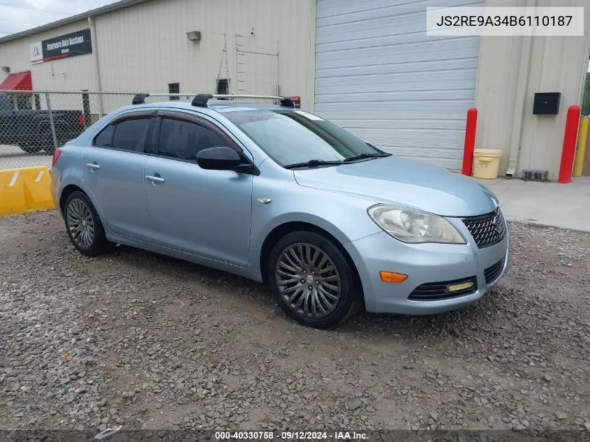 2011 Suzuki Kizashi Se VIN: JS2RE9A34B6110187 Lot: 40330758