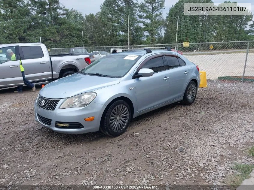 2011 Suzuki Kizashi Se VIN: JS2RE9A34B6110187 Lot: 40330758