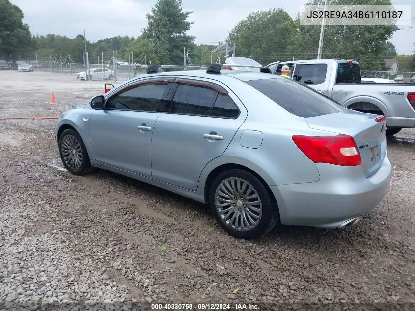 2011 Suzuki Kizashi Se VIN: JS2RE9A34B6110187 Lot: 40330758