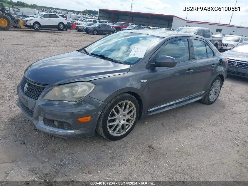 JS2RF9A8XC6100581 2012 Suzuki Kizashi Sport Sls