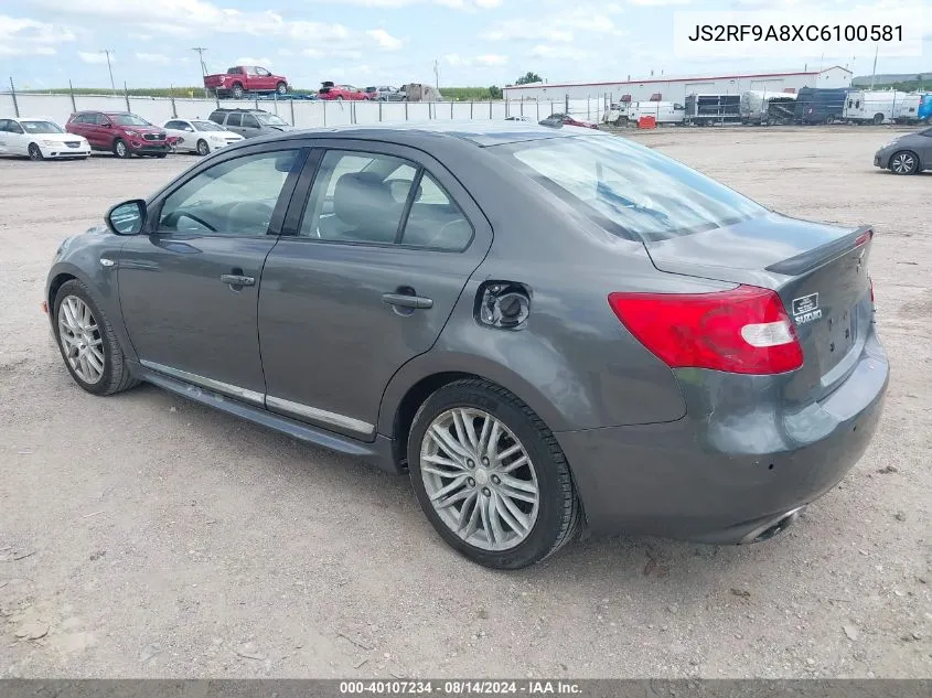 JS2RF9A8XC6100581 2012 Suzuki Kizashi Sport Sls