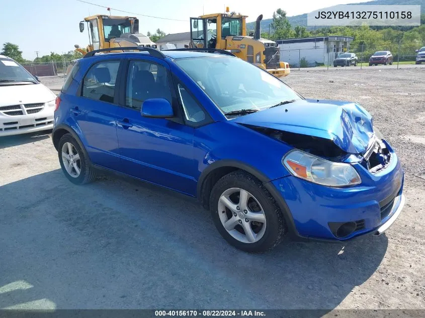 2007 Suzuki Sx4 Convenience/Rally VIN: JS2YB413275110158 Lot: 40156170