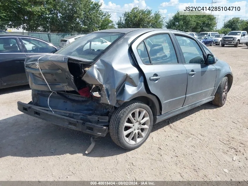 2008 Suzuki Sx4 Sport VIN: JS2YC414285104710 Lot: 40018434