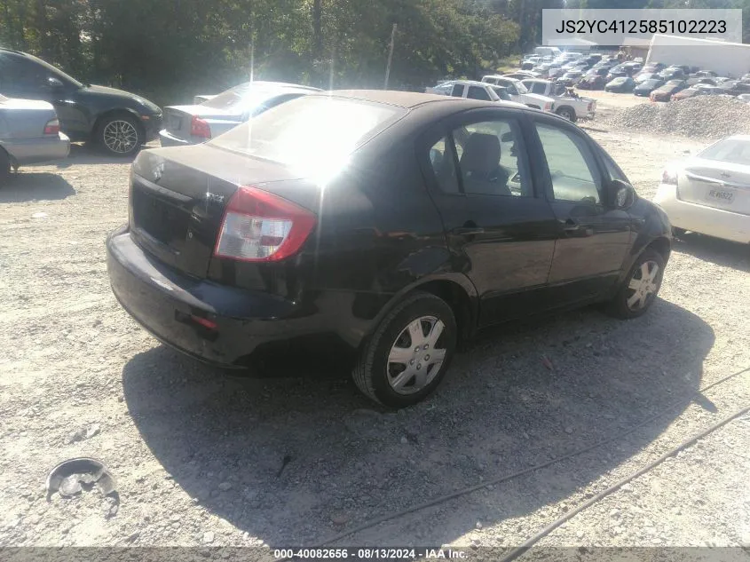 JS2YC412585102223 2008 Suzuki Sx4