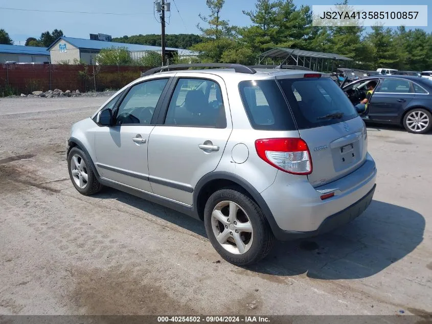 2008 Suzuki Sx4 Convenience Regional Edition/Regional Edition/Touring 2 Regional Edition VIN: JS2YA413585100857 Lot: 40254502