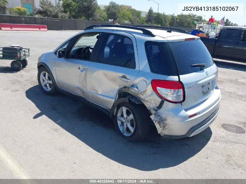 2008 Suzuki Sx4 Convenience/Touring VIN: JS2YB413185102067 Lot: 40325842