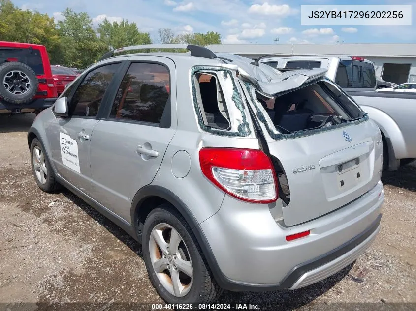 JS2YB417296202256 2009 Suzuki Sx4 Touring