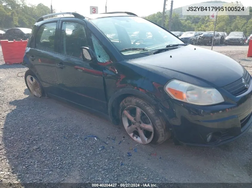 2009 Suzuki Sx4 Touring VIN: JS2YB417995100524 Lot: 40204427