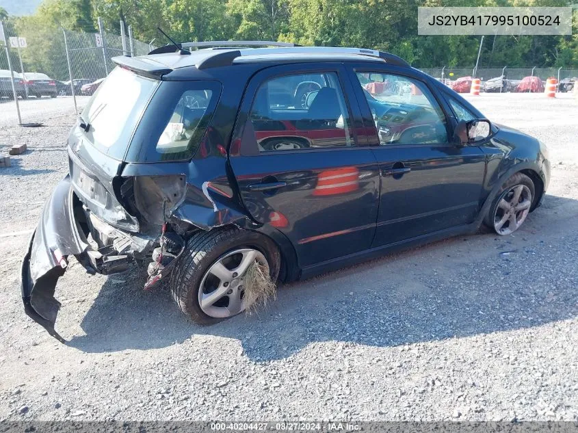 2009 Suzuki Sx4 Touring VIN: JS2YB417995100524 Lot: 40204427