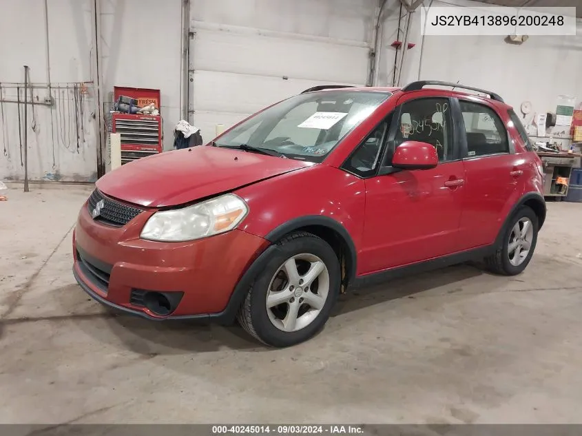 2009 Suzuki Sx4 Technology VIN: JS2YB413896200248 Lot: 40245014