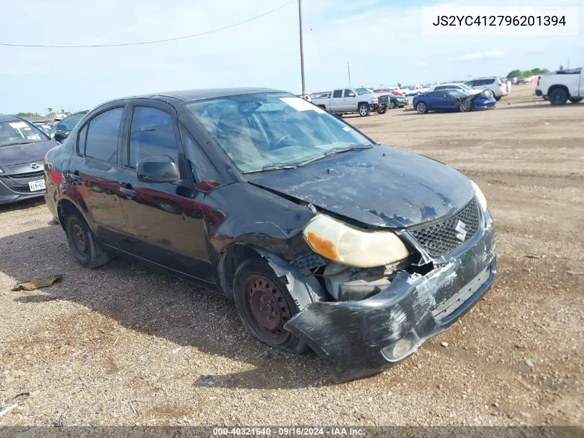 2009 Suzuki Sx4 Le/Le Popular VIN: JS2YC412796201394 Lot: 40321640