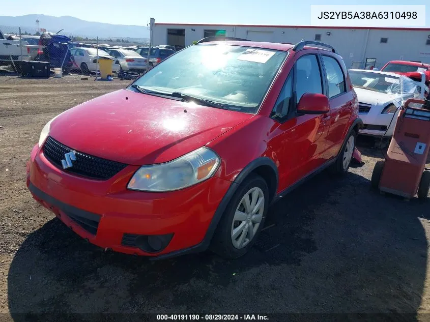 2010 Suzuki Sx4 Technology VIN: JS2YB5A38A6310498 Lot: 40191190