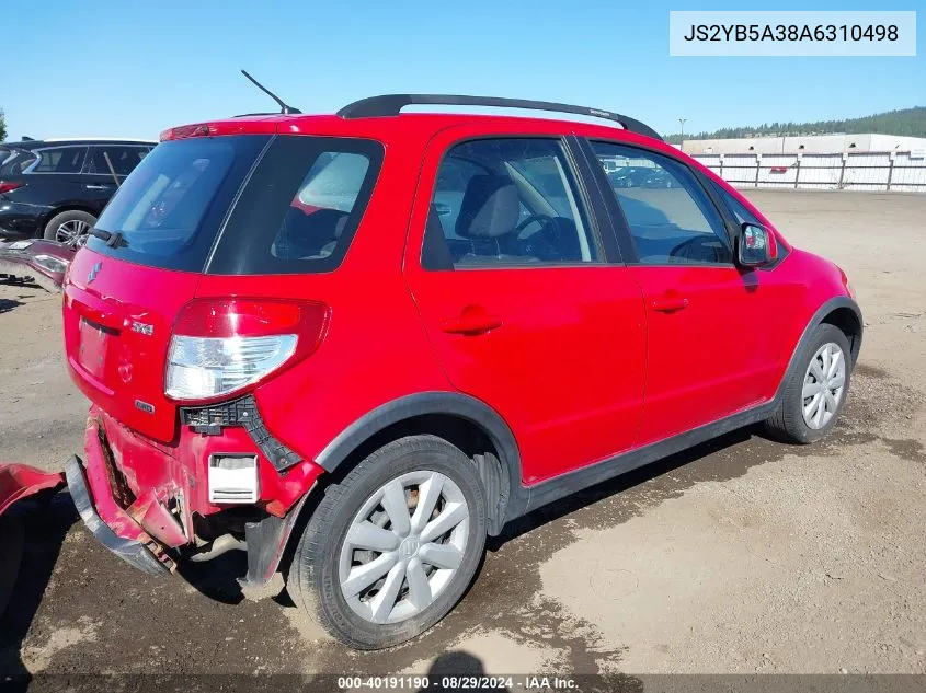 2010 Suzuki Sx4 Technology VIN: JS2YB5A38A6310498 Lot: 40191190