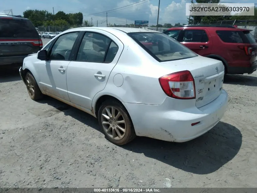 2011 Suzuki Sx4 Le/Le Anniversary Edition VIN: JS2YC5A27B6303970 Lot: 40133616