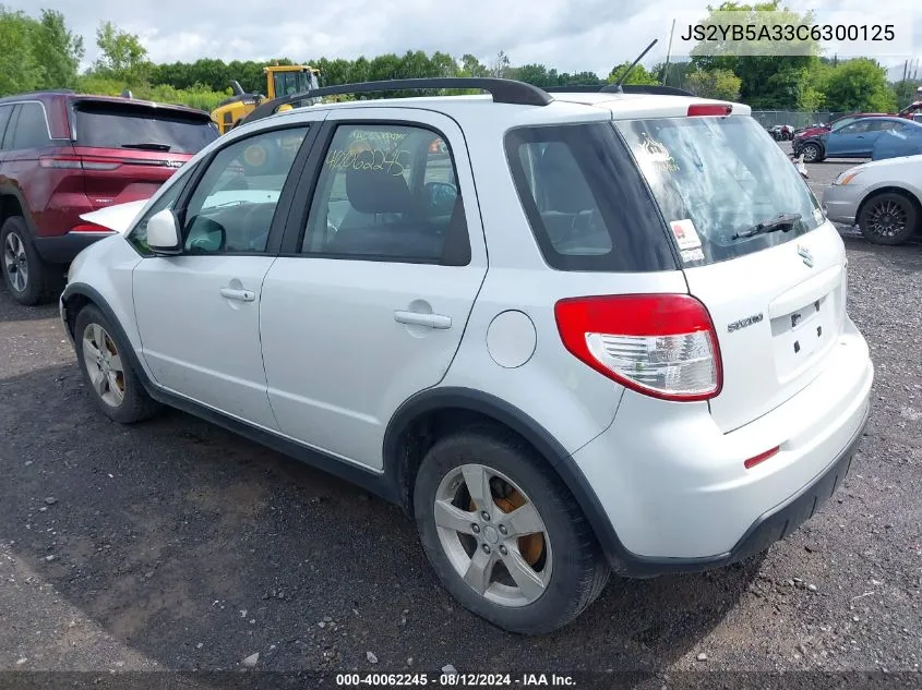 2012 Suzuki Sx4 Premium/Tech Valu Pkg (Nav) VIN: JS2YB5A33C6300125 Lot: 40062245