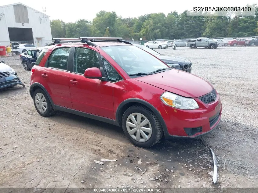 2012 Suzuki Sx4 Premium/Tech Valu Pkg (Nav) VIN: JS2YB5A3XC6303460 Lot: 40343807